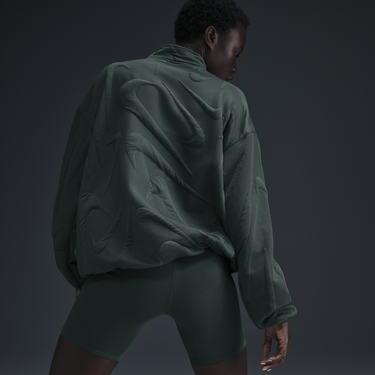 Mikina Nike Relaxed Fit Sweatshirt Zelené | FV7806-338, 3