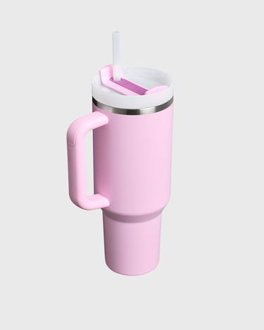 Fľaše Stanley Quencher H2.0 FlowState Tumbler with Handle and Straw Ružová | 10-10825-050, 2