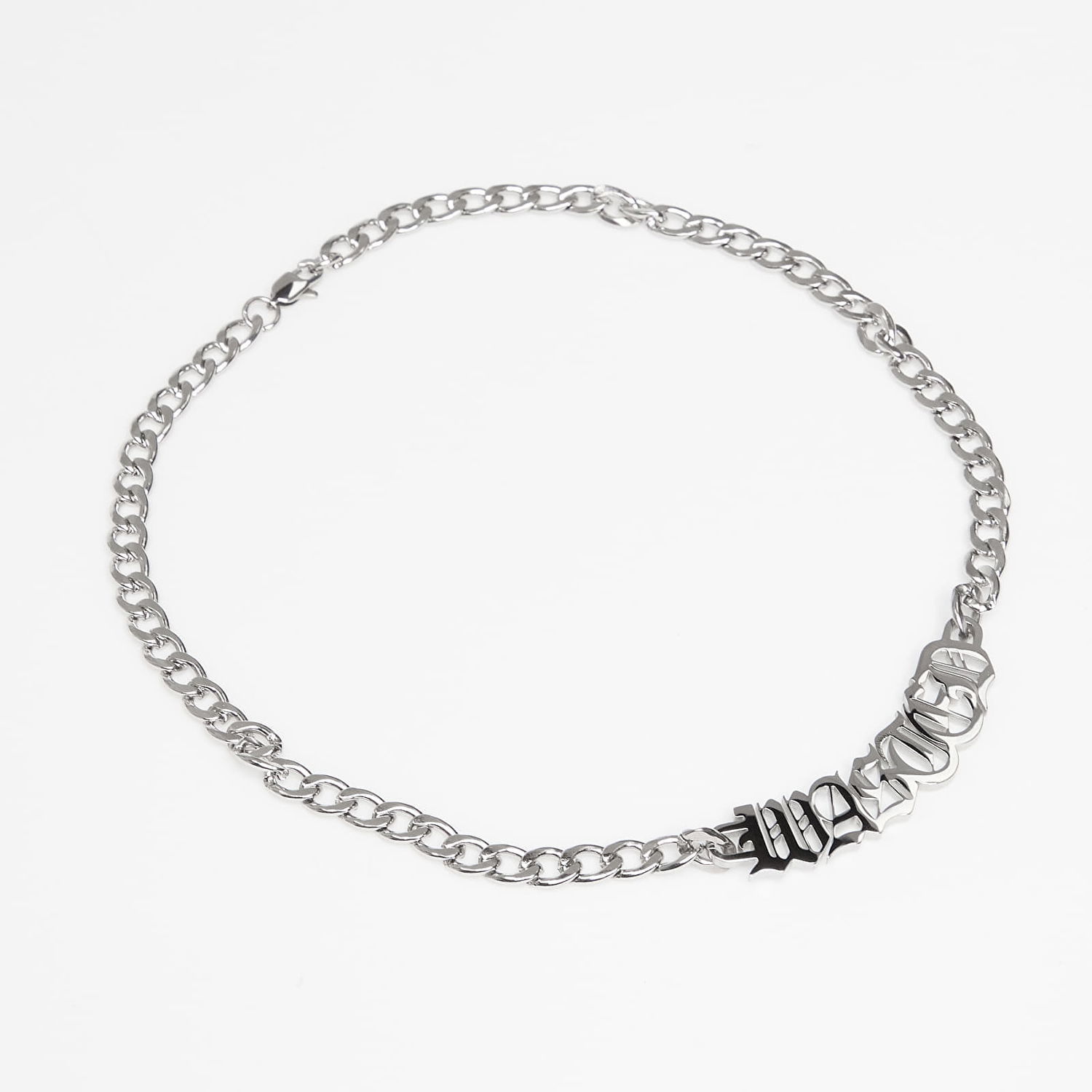 Náhrdelník Wasted Paris U Legacy WASTED Lettering Chain Necklace Metalická | WP_000311, 0