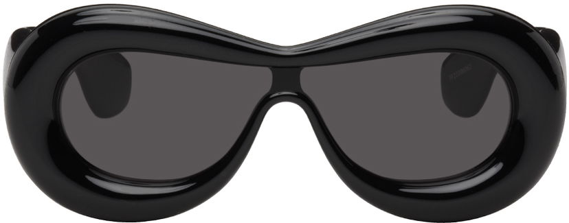 Slnečné okuliare Loewe Black Inflated Mask Sunglasses Čierna | LW40099I