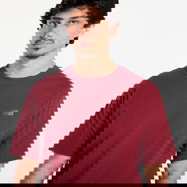 Tričko New Balance Athletics Cotton T-Shirt Vínová | MT41533MHB, 2