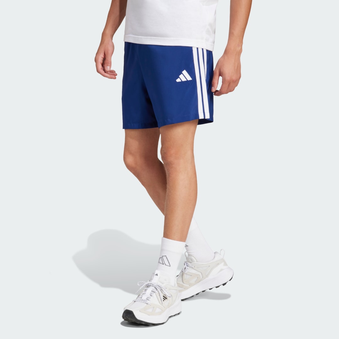 Šortky adidas Performance 3-Stripes Training Shorts Modrá | JW1914, 0