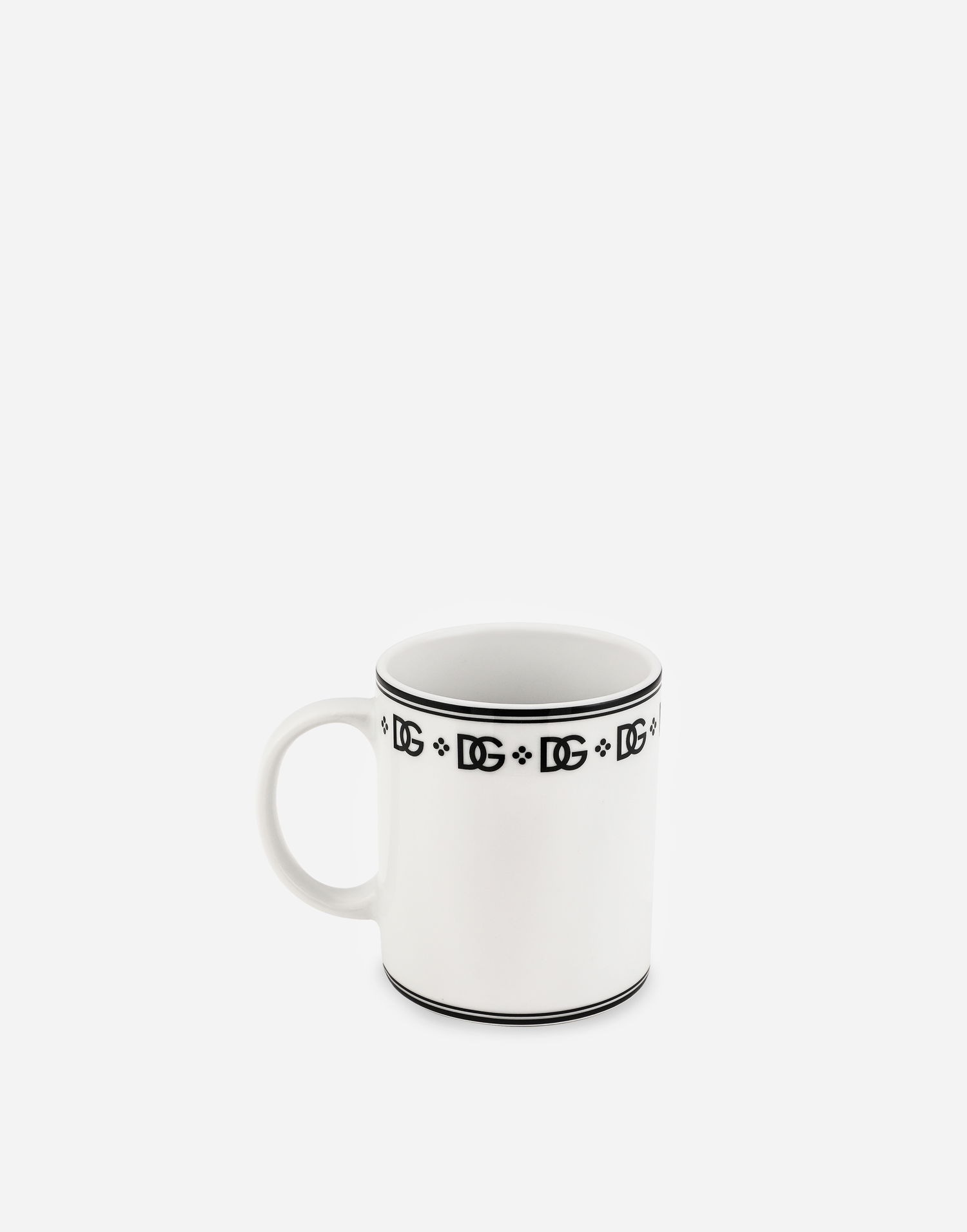 Home decor Dolce & Gabbana Dolce & Gabbana Logo-Print Porcelain Mug Biela | TC0140TCALHU0082, 1