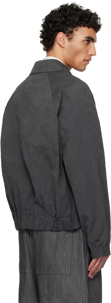 Bomber bunda sage NATION Sage Nation Jiji Cropped Jacket Šedá | S052 JIJI JACKET, 2