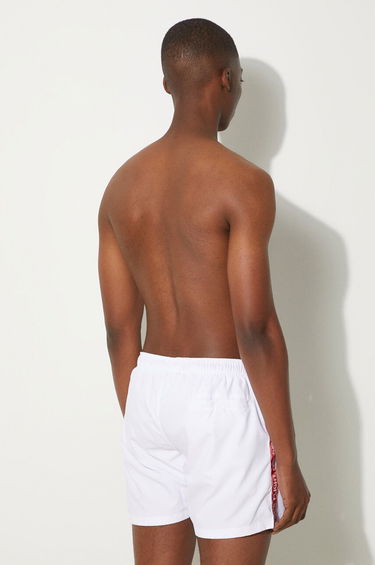Plavky Alpha Industries Swim Shorts Biela | 196931.09, 1