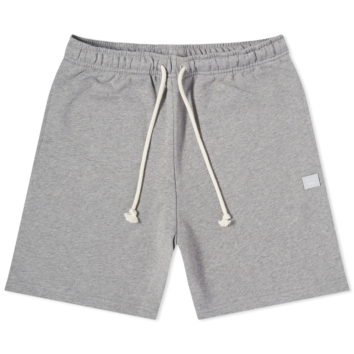 Šortky Acne Studios Forge Face Sweat Shorts Light Grey Melange Šedá | CE0034-X92, 0