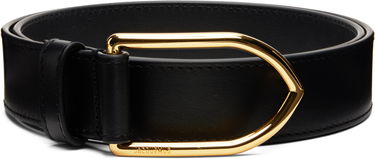 Opasok Jacquemus Les Classiques 'The Bambino' Leather Belt with D-Ring Buckle Čierna | 24EBEU00003AC01C02, 1