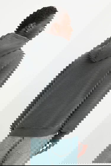 Mikina Samsoe Samsoe Samsoe Samsoe Saoillie Hoodie Šedá | M25200075, 2