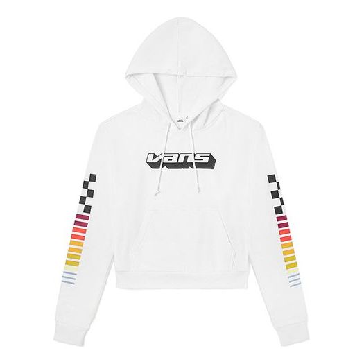 Mikina Vans Vans Athleisure Casual Cropped Hoodie Biela | VN0A47YDWHT