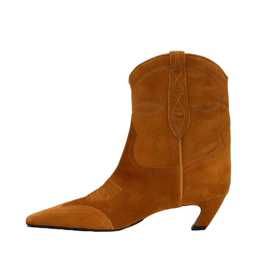 Tenisky a topánky Khaite Tan 'The Dallas' Boots Hnedá | F1010-726