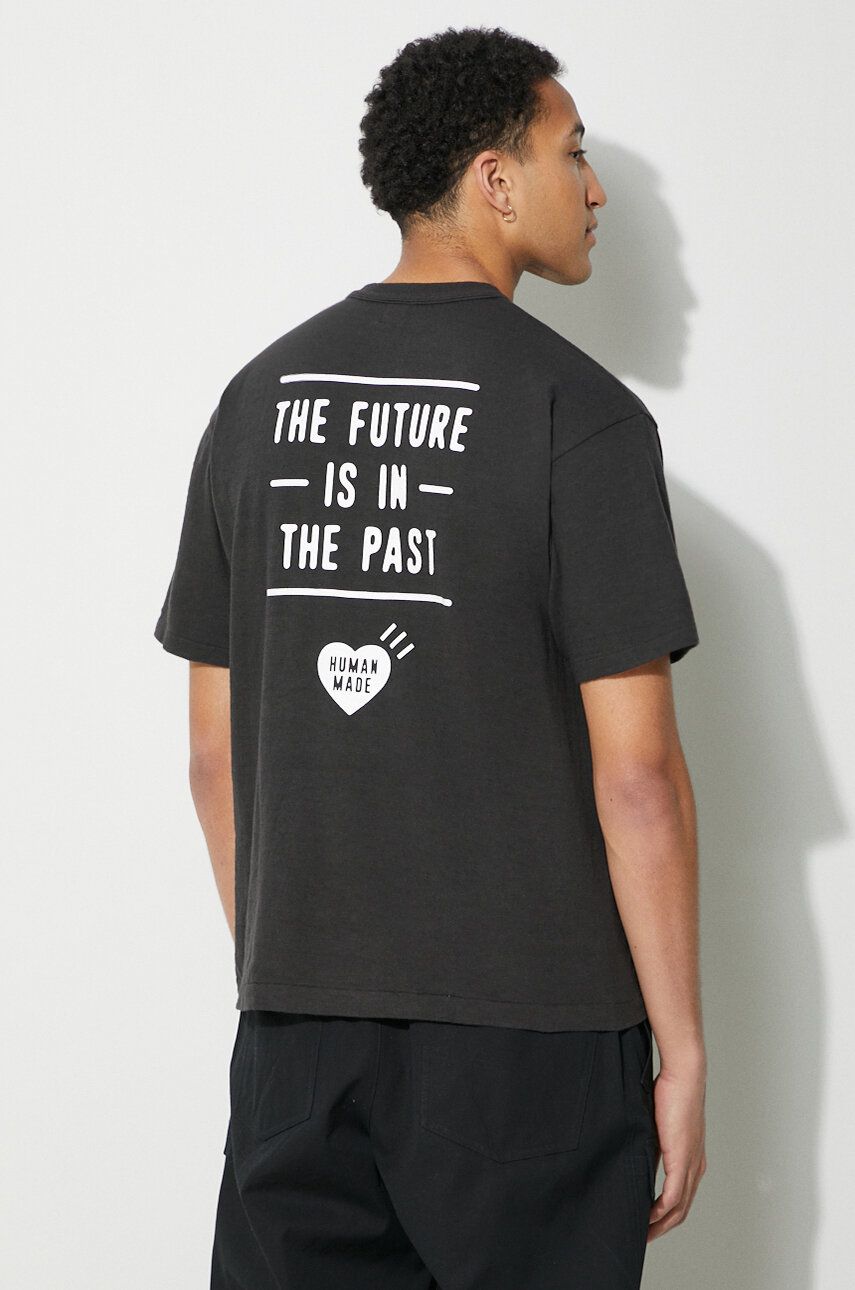Tričko Human Made Human Made Graphic Print T-Shirt Čierna | HM27CS003, 0