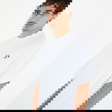 Tričko Fred Perry Relaxed T-Shirt Biela | M8710 100, 1