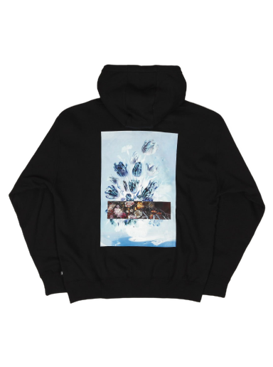 Mikina Nike SB Blue flowers Čierna | FB8581-010