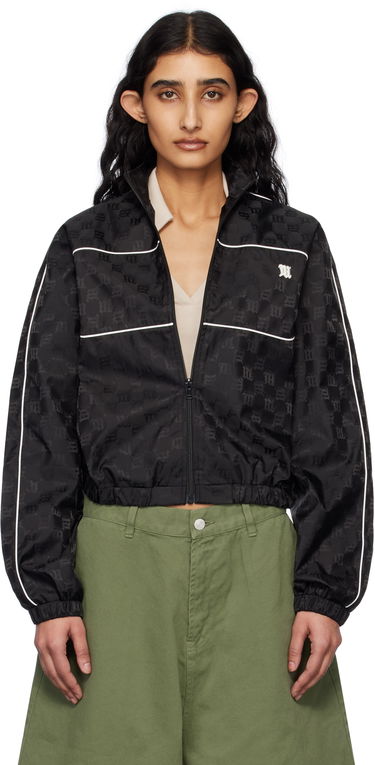Vetrovka MISBHV MISBHV Monogram Nylon Windbreaker Jacket Čierna | 250W402, 0