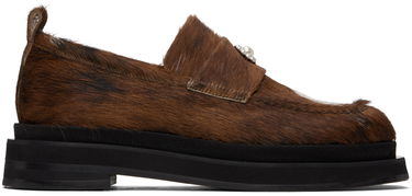 Šaty Simone Rocha Simone Rocha Heart Toe Platform Loafers Hnedá | LOF1PD 0794, 0