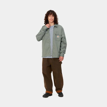 Košeľa Carhartt WIP L/S Craft Zip Shirt Zelené | I032839_1ND_02, 4