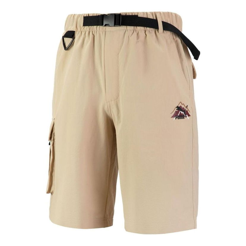 Šortky Puma Camping Mountain Cargo Shorts Béžová | 537424-67