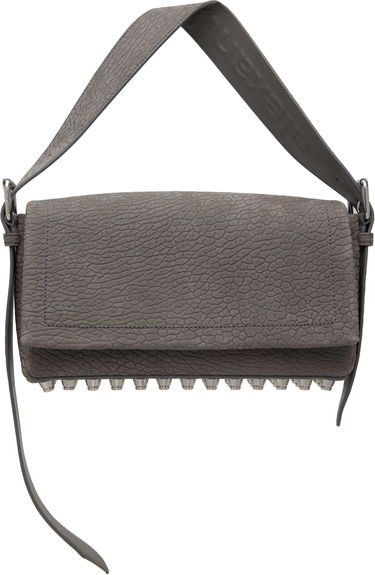 Taška cez rameno Alexander Wang Alexander Wang Ricco Medium Flap Bag Šedá | 20125K22L, 0