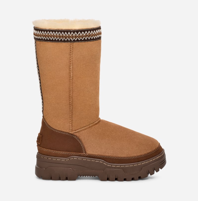 Tenisky a topánky UGG Classic Tall TrailGazer Boot Hnedá | 1158323-CHE