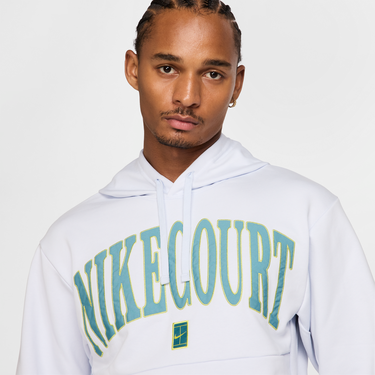Mikina Nike NikeCourt Heritage Dri-FIT Tennis Fleece Hoodie Biela | FQ2093-085, 4