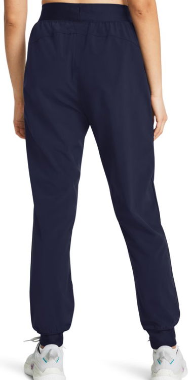 Nohavice Under Armour Rival Hi Rise Woven Pant Navy | 1382727-410, 2