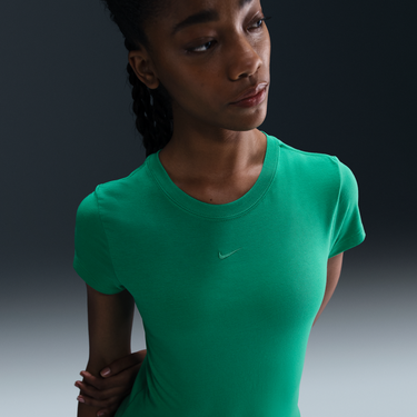 Tričko Nike Nike Sportswear Chill Knit T-Shirt Zelené | FV5508-324, 0