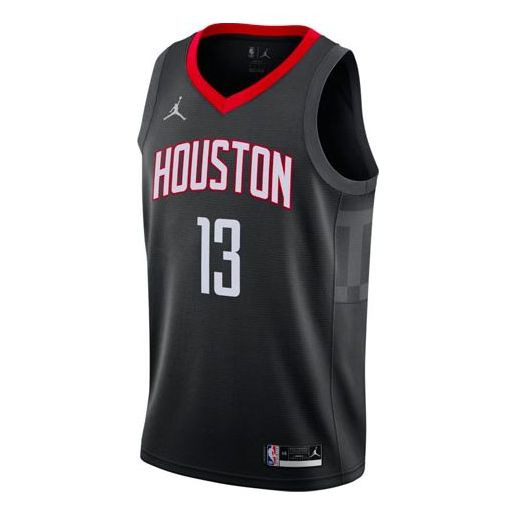 Dres Jordan Houston Rockets LeBron James 13 Basketball Jersey Jordan NBA Fan Edition Čierna | CV9478-016, 0