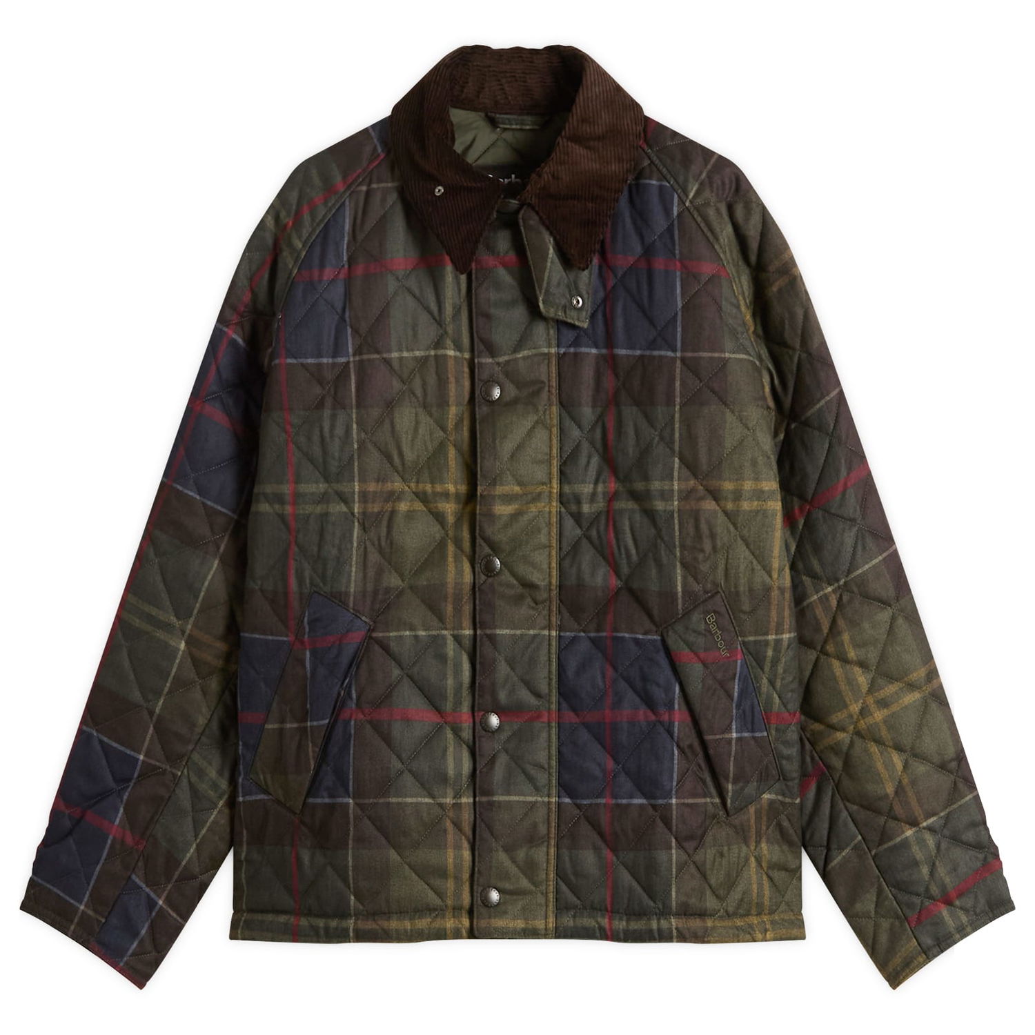 Bunda Barbour Tartan Transport Quilted Jacket, Size 38 Rôznofarebný | MQU1869TN14, 1