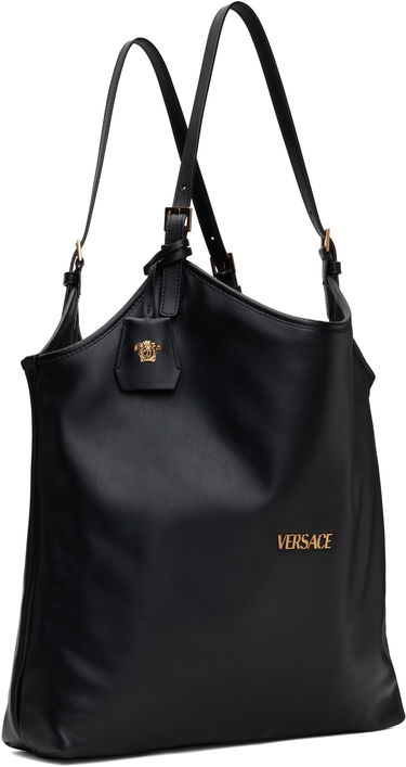 Tote bag Versace Versace Calf Leather Tote Bag Čierna | 1015795_1A13677_1B00V, 1
