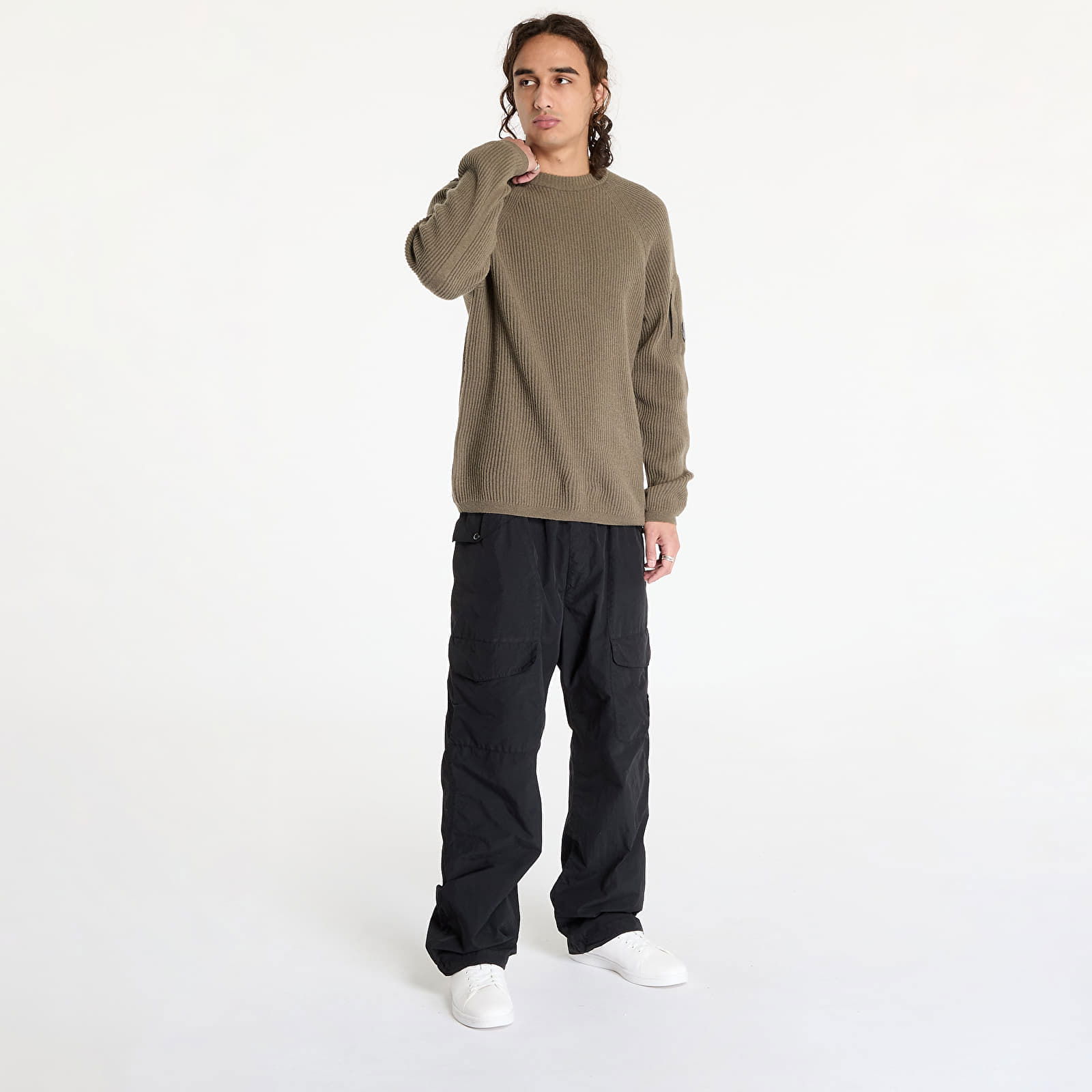 Lens Crewneck Knit Sweater