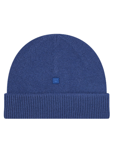 Kulicha Acne Studios Kana Face Beanie Ink Blue Navy | C40271-BGA