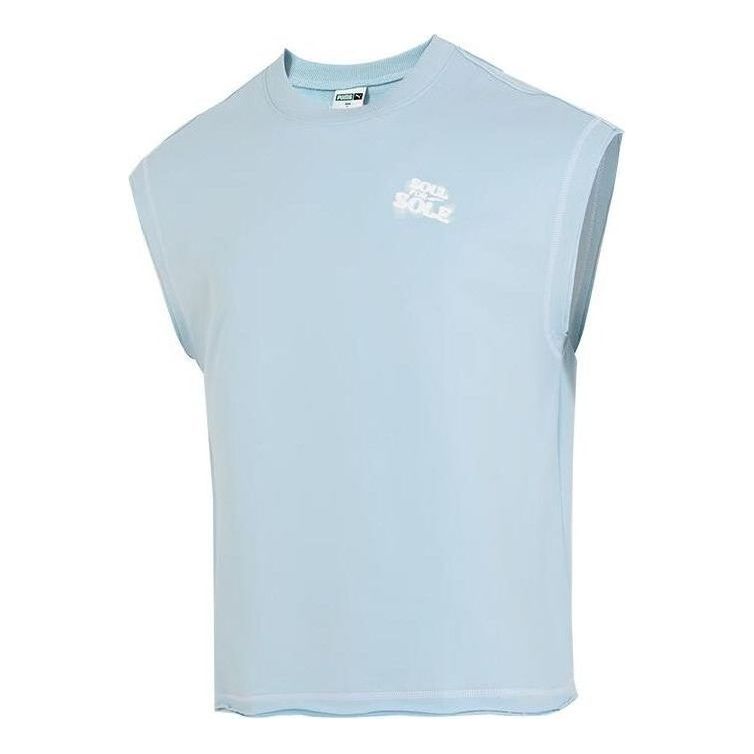 Tielko Puma Sole Logo Vest Modrá | 626859-68, 0