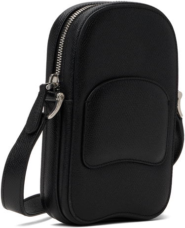 Taška cez rameno AMI AMI Paris Vertical Camera Bag Čierna | ULL010.AL0036, 2