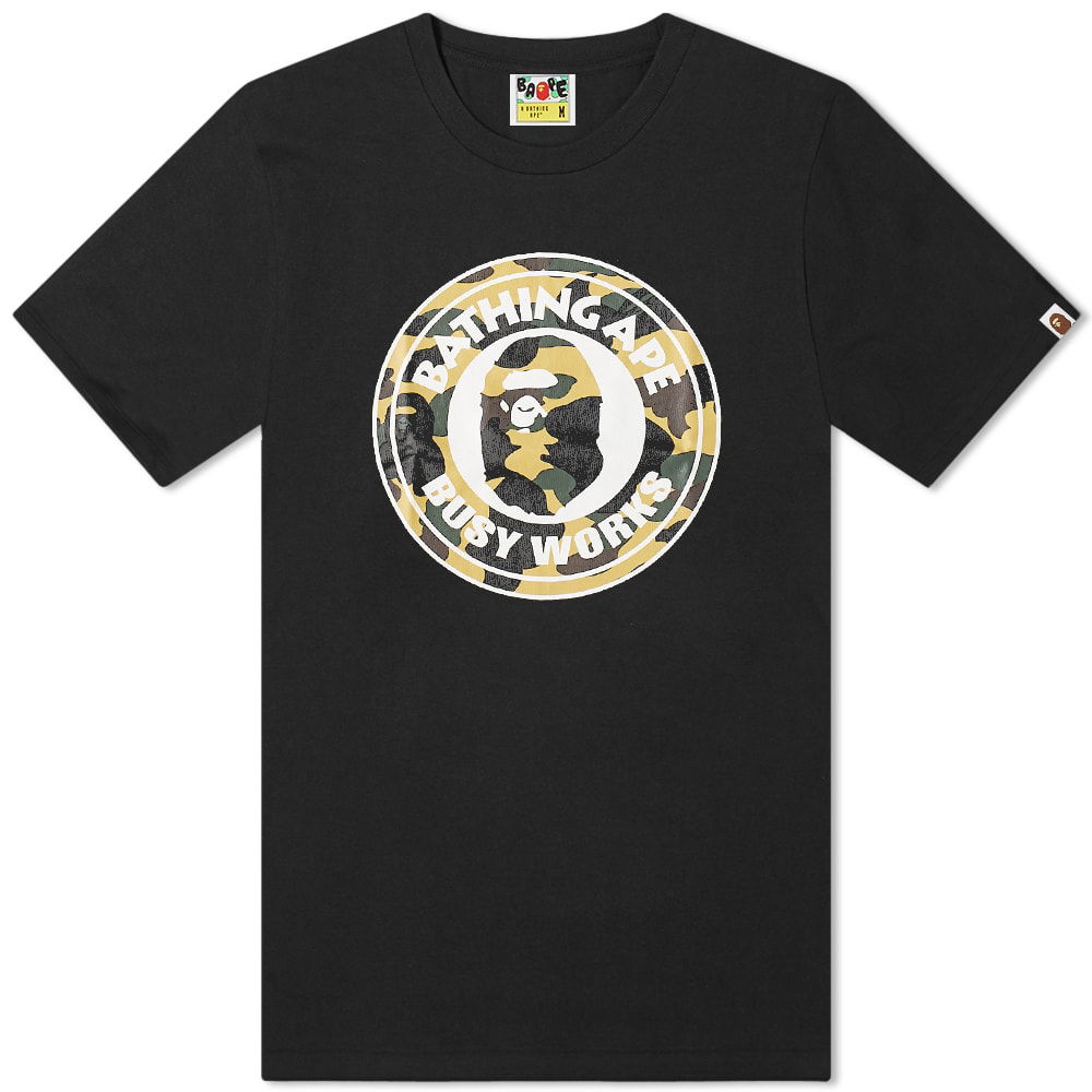 A Bathing Ape 1st Camo Busy Works Tee