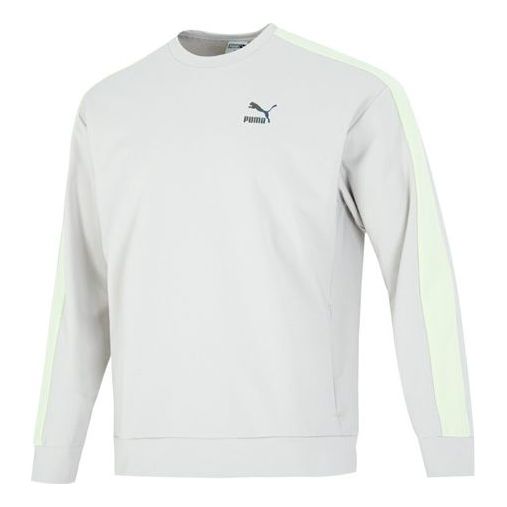 Sveter Puma Crewneck Logo Sweatshirt Šedá | 538830-09, 0