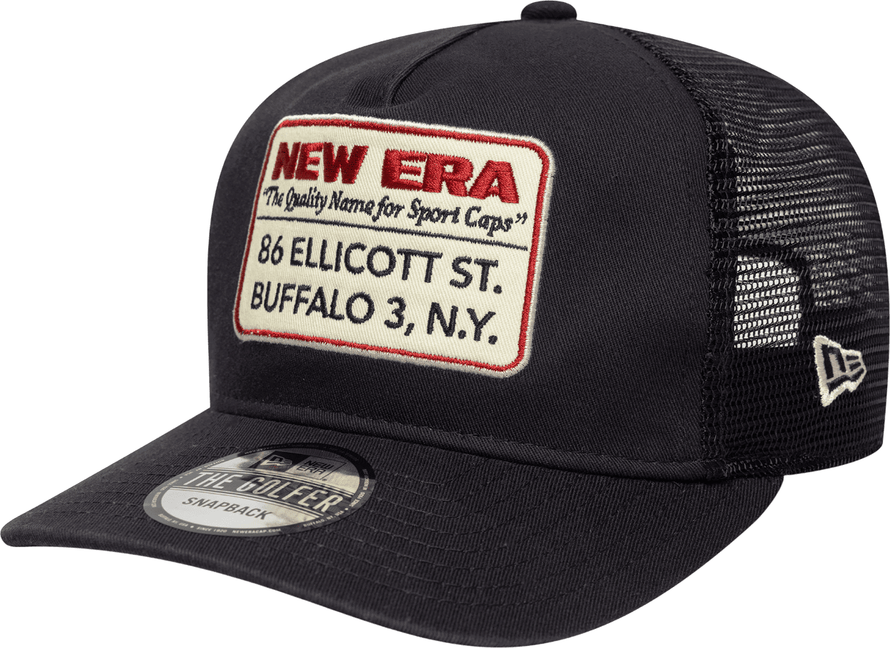 Šiltovka New Era 9Twenty The Golfer Patch Snapback Cap Čierna | 60691207-410, 0