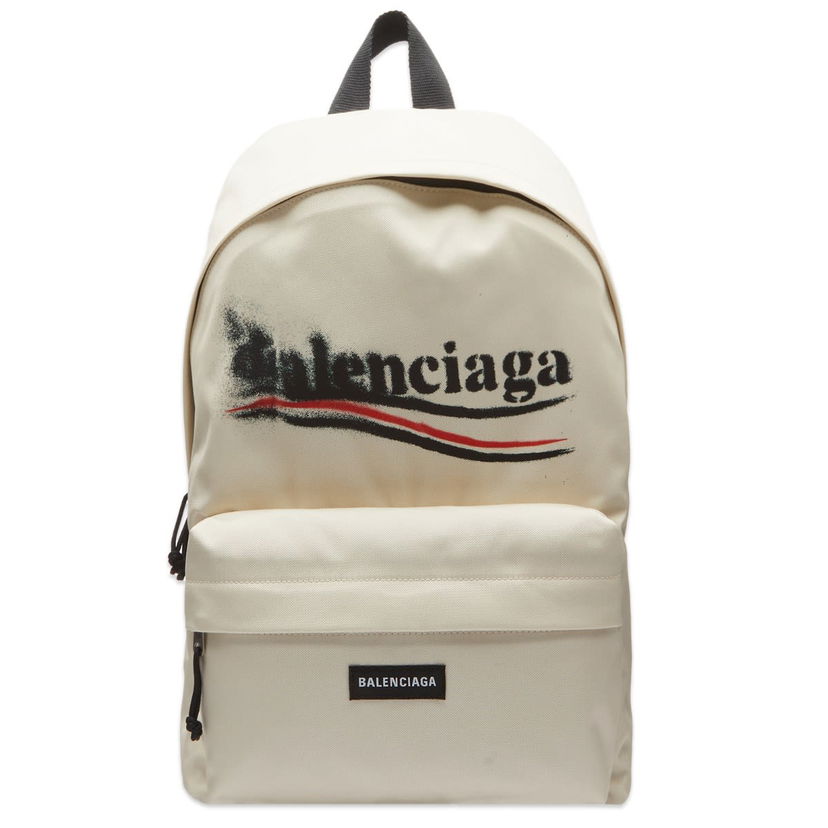 Batoh Balenciaga Political Campaign Explorer Backpack Béžová | 503221-2AA29-9260