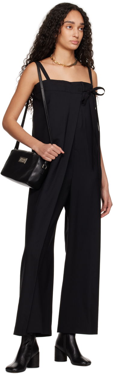 Taška cez rameno Maison Margiela MM6 Maison Margiela Soft Leather Numeric Bag Čierna | SB6WG0014 P7258, 3