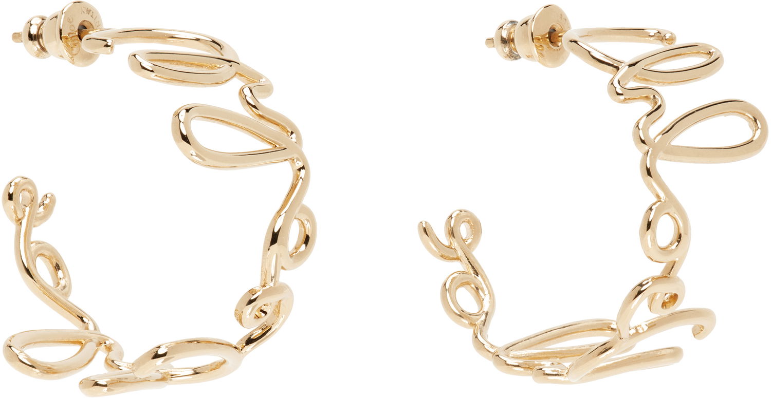 Prsteň CHLOÉ Chloé 'The Chloé Iconic Hoop' Earrings Metalická | CHC24WFE04CB7, 1