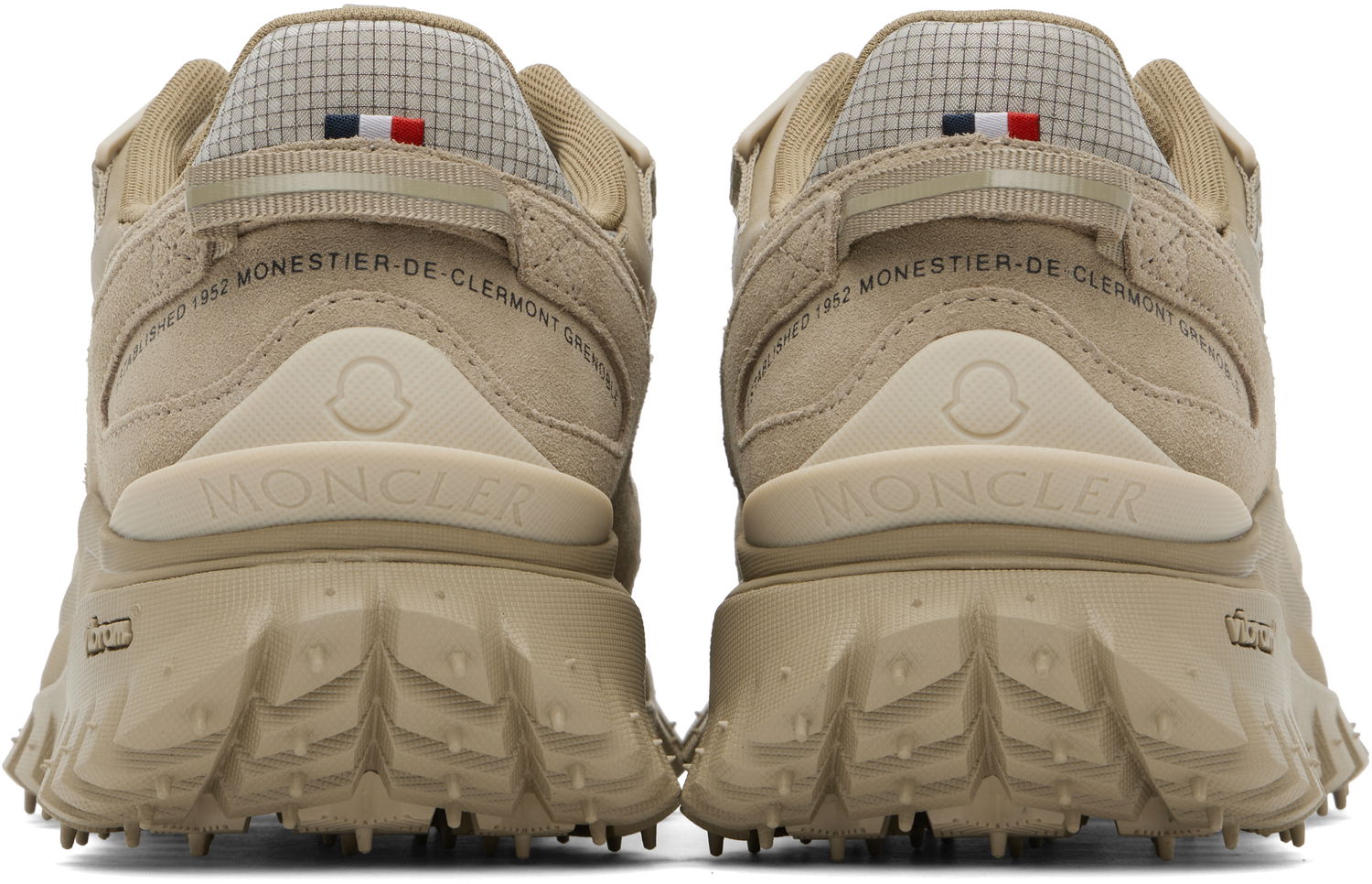 Tenisky a topánky Moncler Moncler Trailgrip Low Top Béžová | K109A4M00100M5552, 1