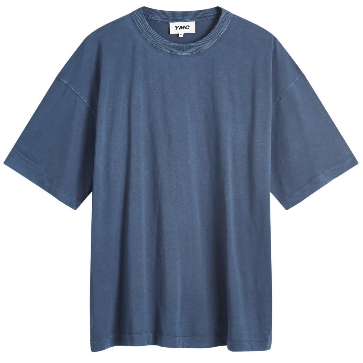 Tričko YMC Triple T-Shirt Modrá | P6XAB-40, 1