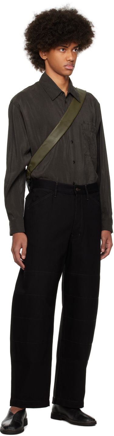 Košeľa LEMAIRE Relaxed Shirt Čierna | SH1116 LF1308, 3