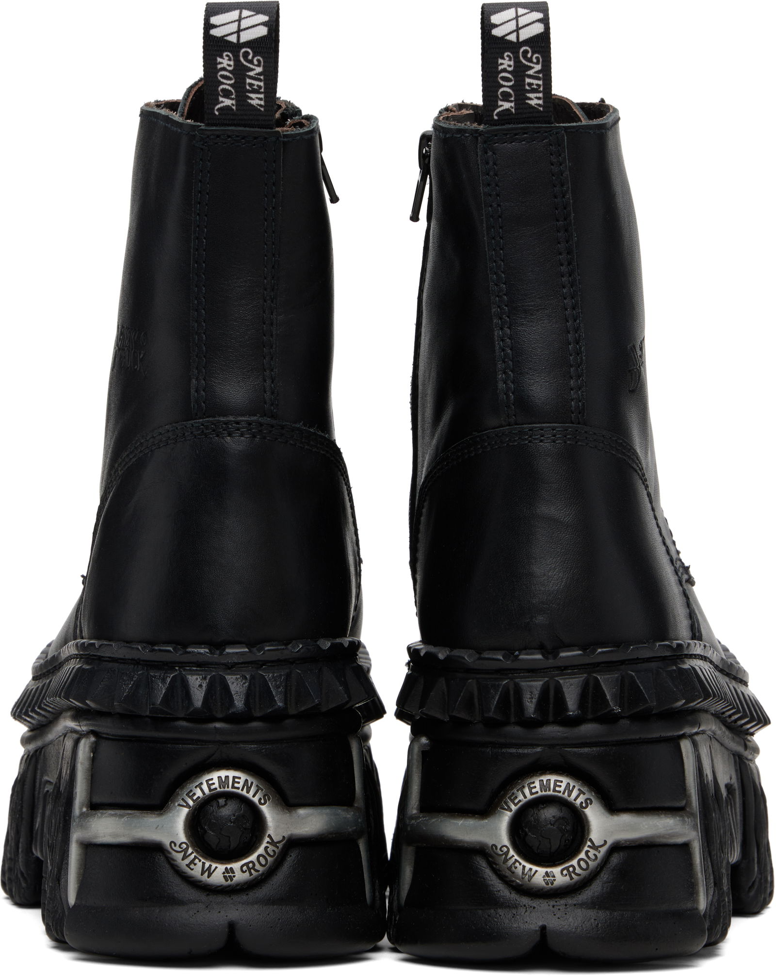 VETEMENTS New Rock Edition Combat Boots