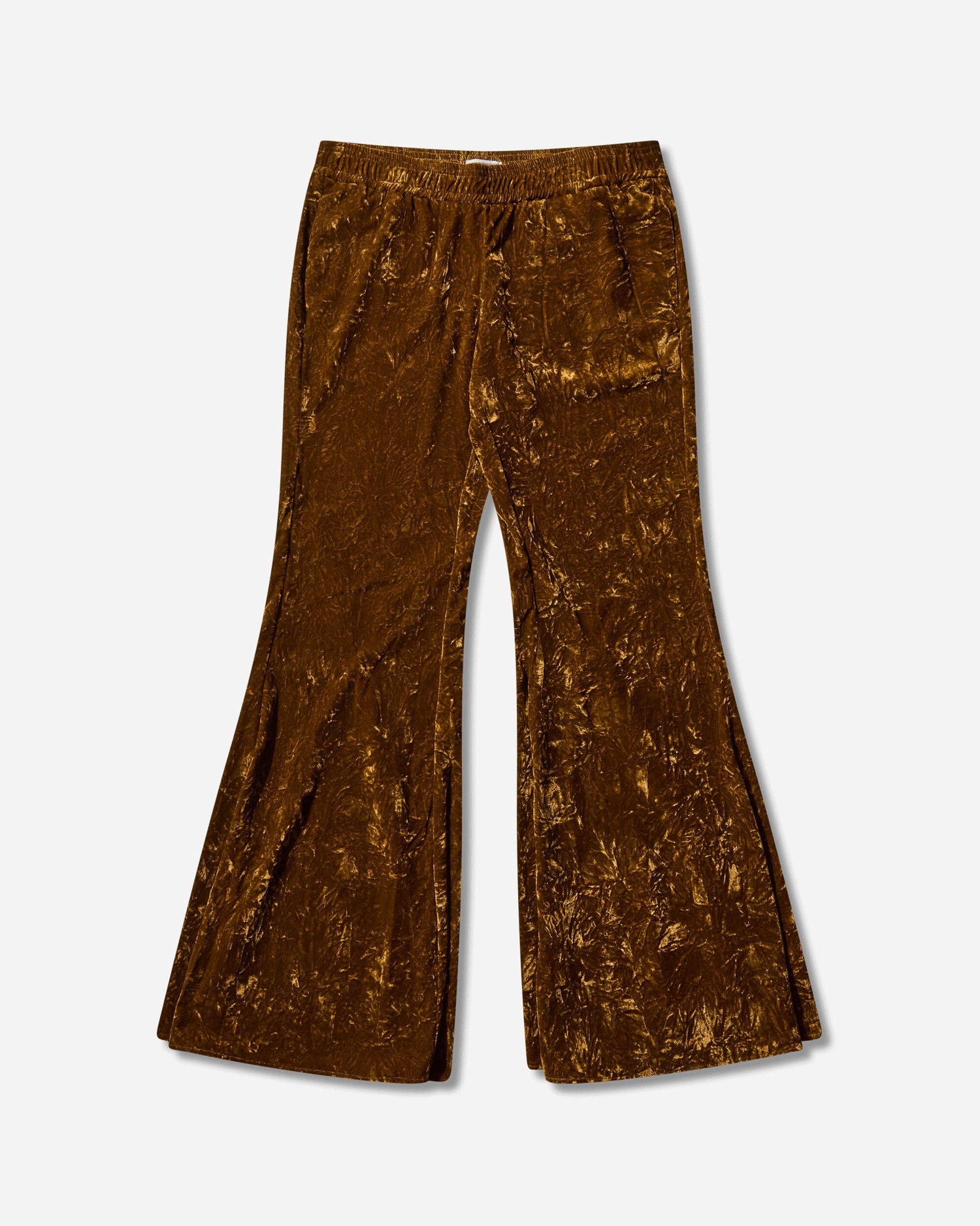 Nohavice GUESS Velour Flare Pants Hnedá | W5BQ05W0260 G1EM, 0