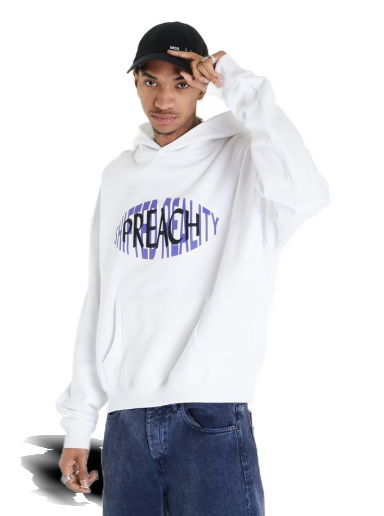 Mikina PREACH Oversized Shifted Reality Logo H GOTS Biela | 206245 1