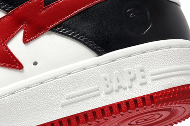 Tenisky a topánky BAPE Bape Sta #3 Black/Red Čierna | 0ZXSHM191303M, 5
