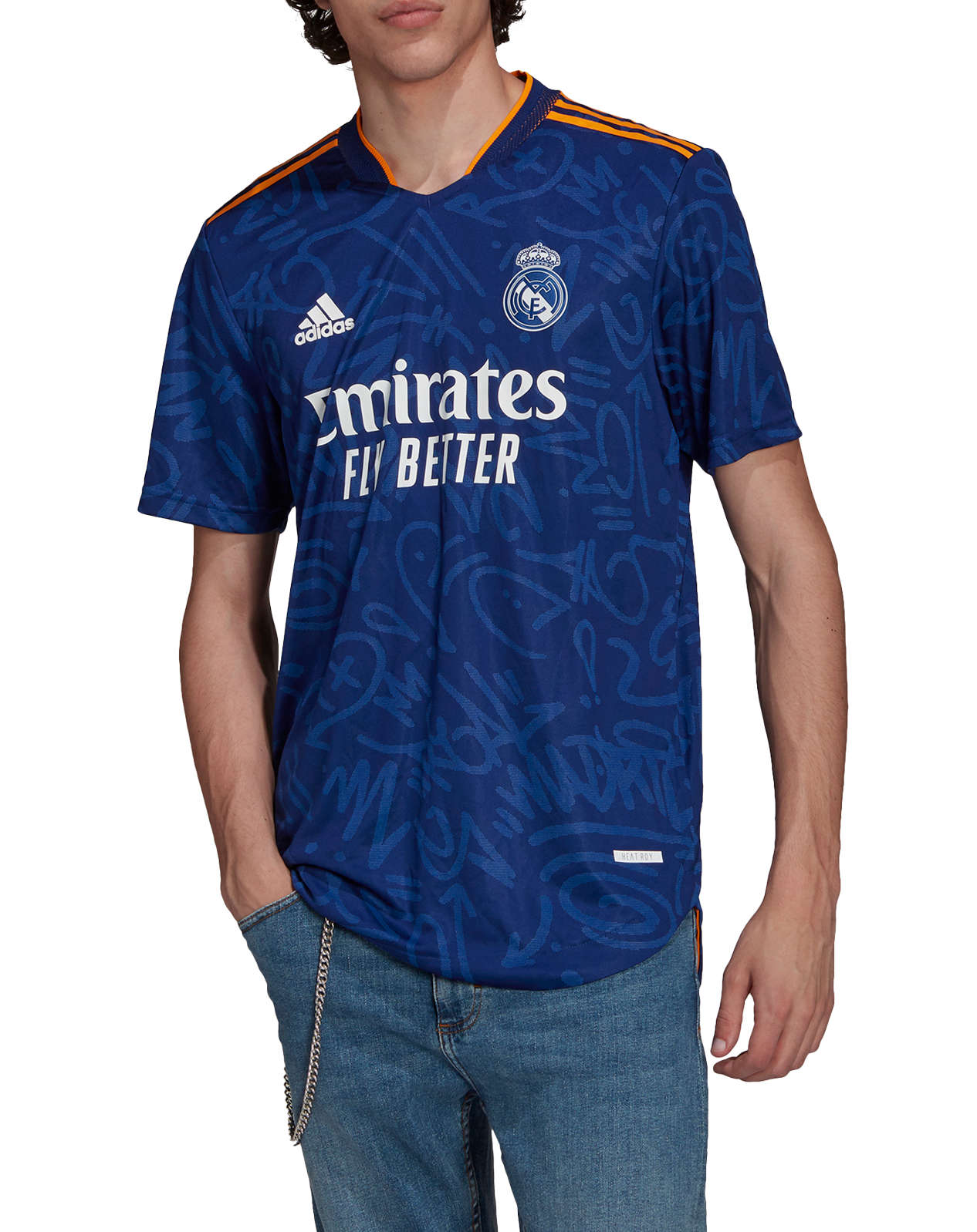 Dres adidas Originals Real Madrid Authentic 2021/22 Away Jersey Navy | gm6775, 0