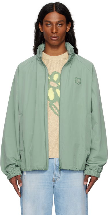 Vetrovka MAISON KITSUNÉ Maison Kitsuné Windbreaker Jacket Zelené | OM02201WQ4045, 0