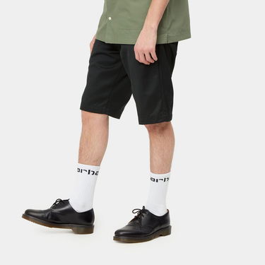Šortky Carhartt WIP Master Short "Black rinsed" Čierna | I021160_89_02, 2