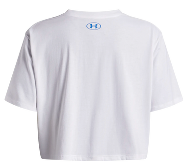 Crop Top Under Armour VarsityOS Short Sleeve Cropped T-Shirt Biela | 6006970-100, 3